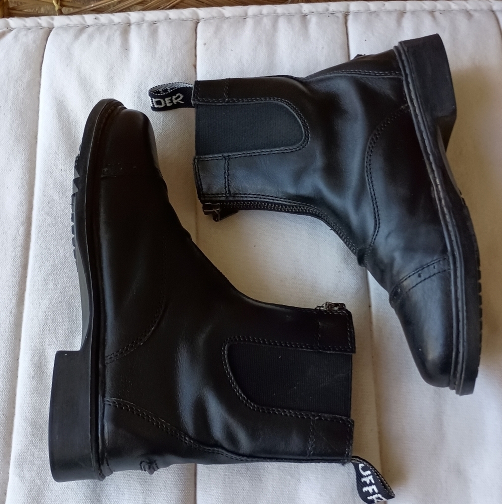 Tuff Rider Kids Black Riding Boots_4 - Picture 5 of 9